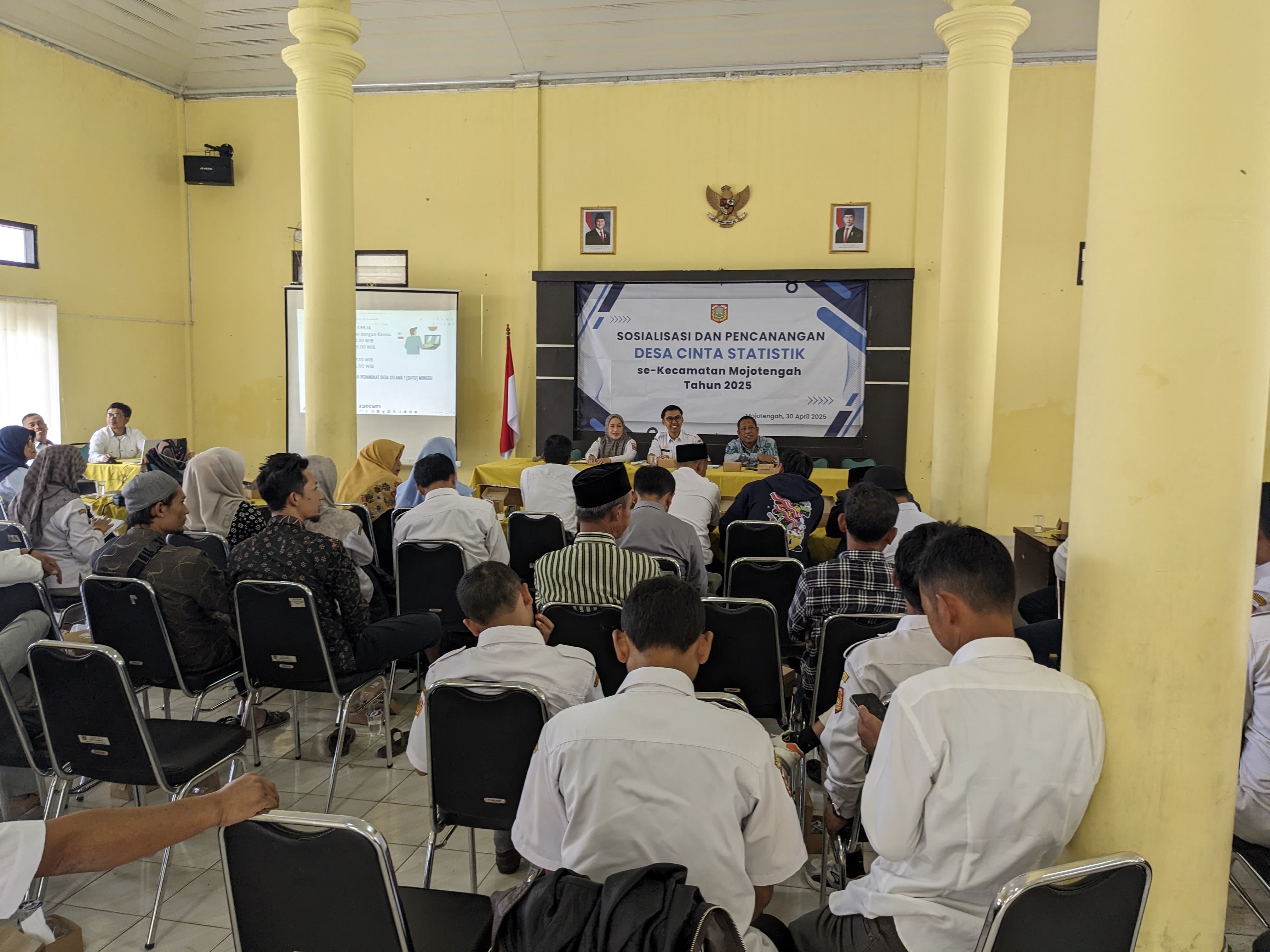 Mojotengah Canangkan Program Desa Cantik 2025: Dorong Desa Berbasis Data dan Statistik