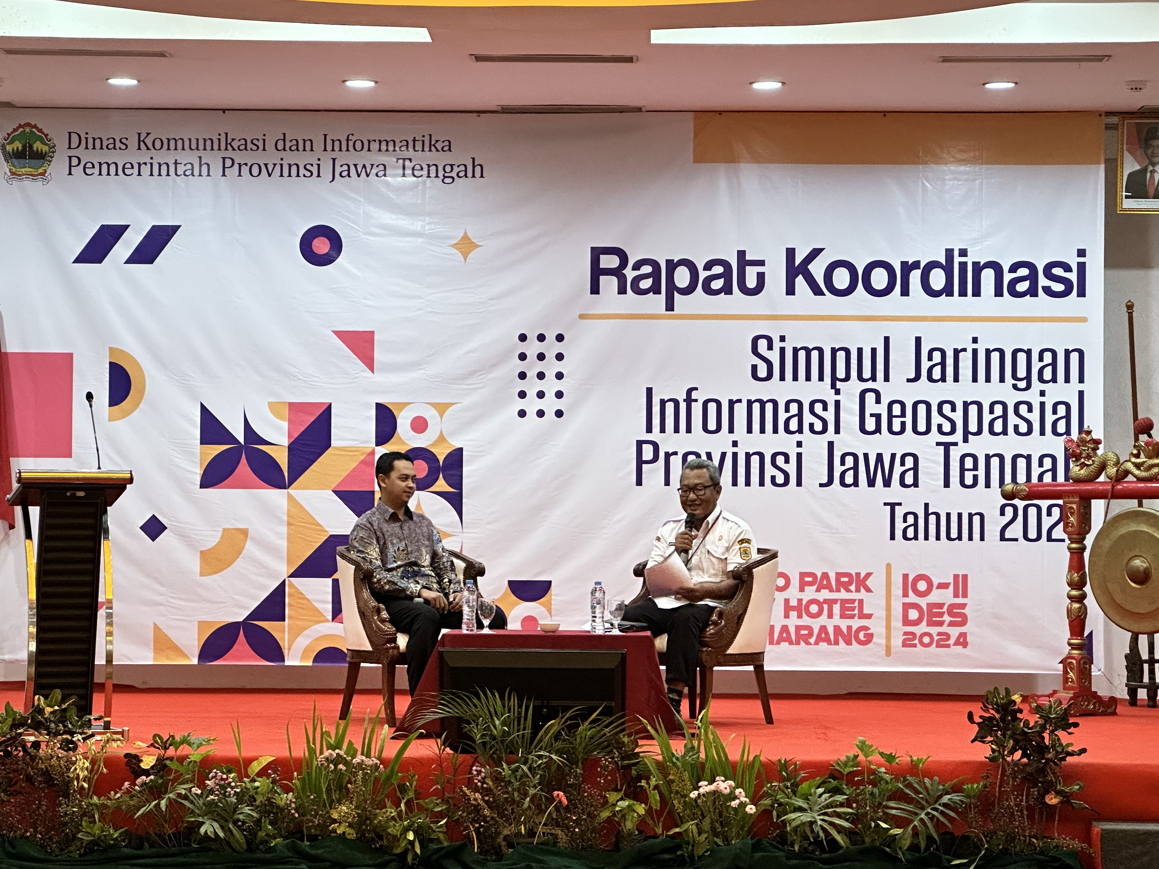 Rakor Jaringan Informasi Geospasial Provinsi Jawa Tengah